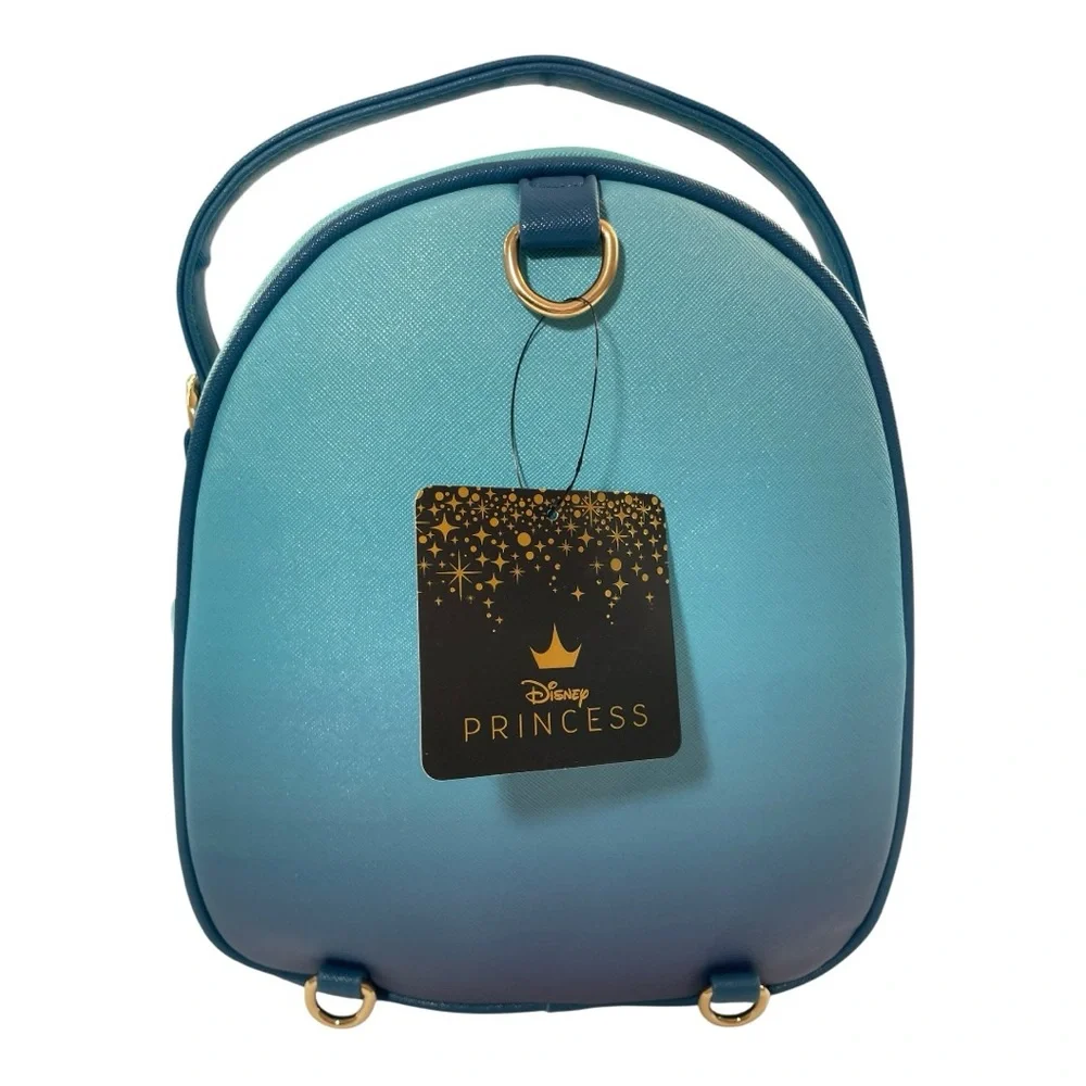 Disney Princess Bioworld Little Mermaid Backpack and Matching Wallet LED Lights - Picture 3 of 11